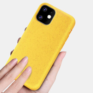 Reiko APPLE IPHONE 11 Wheat Bran Material Silicone Phone Case In Yellow - Image 2
