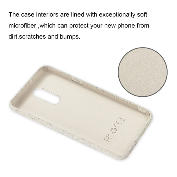 Reiko LG STYLO 5 Wheat Bran Material Silicone Phone Case In White - Image 3