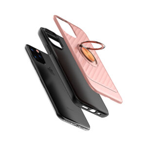APPLE IPHONE 11 PRO Case with Ring Holder In Rose Gold - Image 2