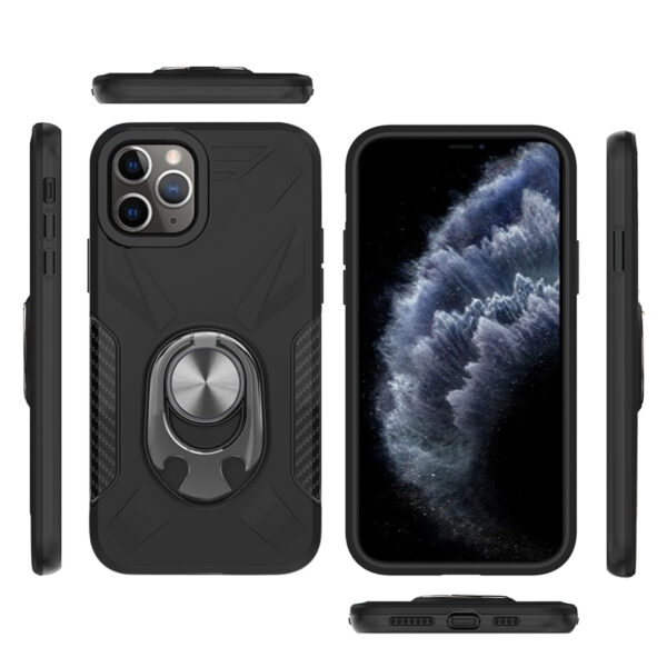 APPLE IPHONE 11 PRO Case with Ring Holder In Black - Image 2