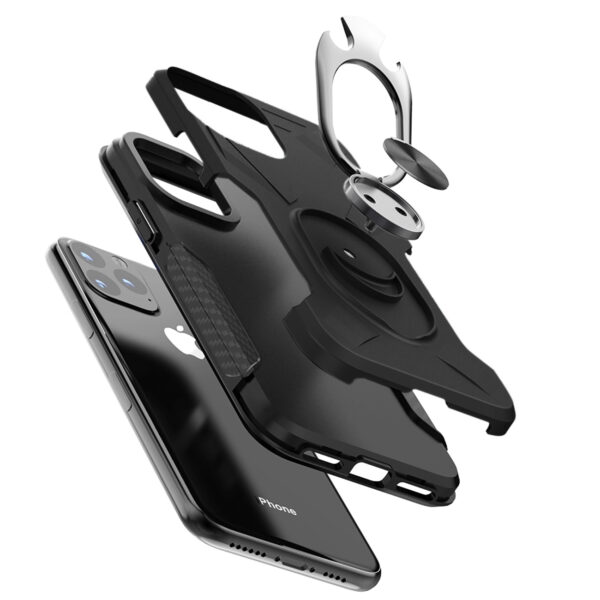 APPLE IPHONE 11 PRO Case with Ring Holder In Black - Image 3