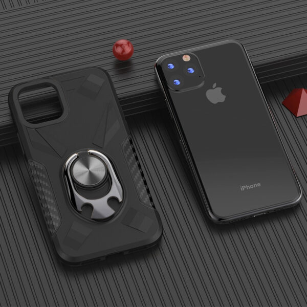 APPLE IPHONE 11 PRO Case with Ring Holder In Black - Image 4