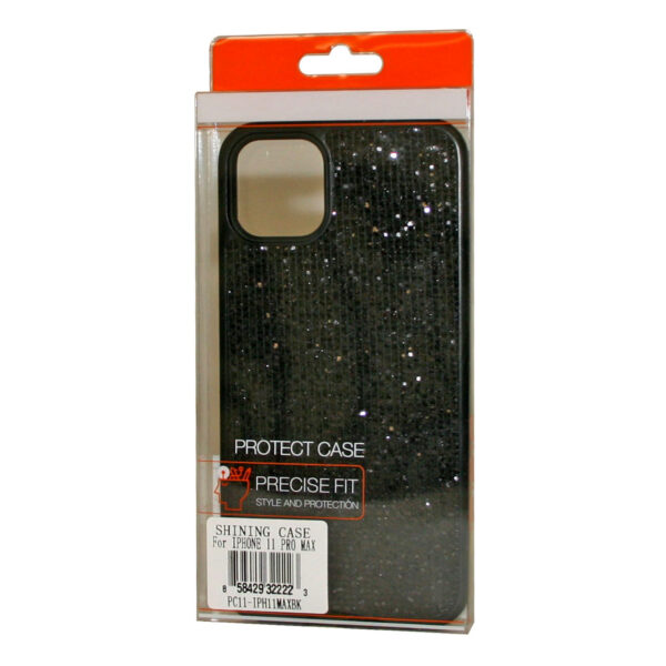 Reiko DIAMOND RHINESTONE Case For APPLE IPHONE 11 PRO MAX In Black - Image 2