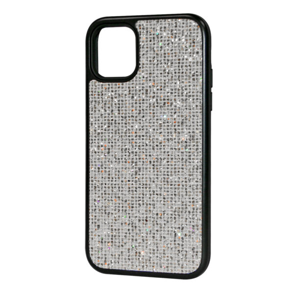 Reiko DIAMOND RHINESTONE Case For APPLE IPHONE 11 In Silver