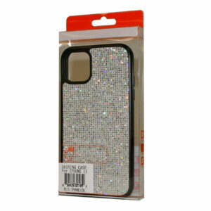 Reiko DIAMOND RHINESTONE Case For APPLE IPHONE 11 In Silver - Image 2