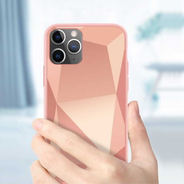 Reiko Apple iPhone 11 Pro Apple Diamond Cases In Rose Gold - Image 2