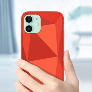 Reiko Apple iPhone 11 Apple Diamond Cases In Red - Image 2