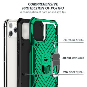 IPHONE 12 PRO MAX Kickstand Anti-Shock And Anti Falling Case In Green - Image 4