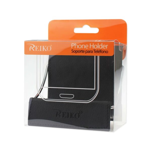 REIKO UNIVERSAL PHONE STAND HOLDER IN BLACK - Image 2