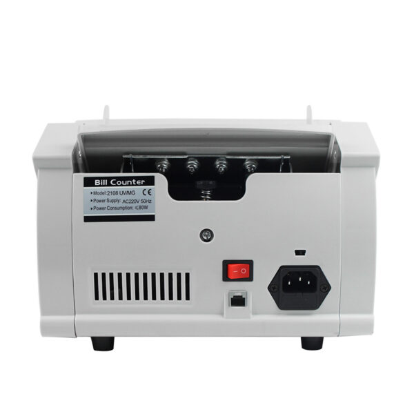 Reiko Money Counting LED Display With UV, Magnetic And Infrared Detection in White - Image 3