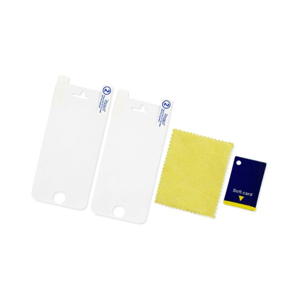 REIKO IPHONE SE/ 5S/ 5 TWO PIECES CLEAR SCREEN PROTECTOR IN CLEAR - Image 2