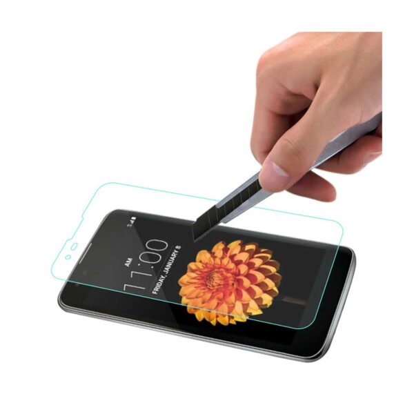 REIKO LG K7 TEMPERED GLASS SCREEN PROTECTOR IN CLEAR - Image 2