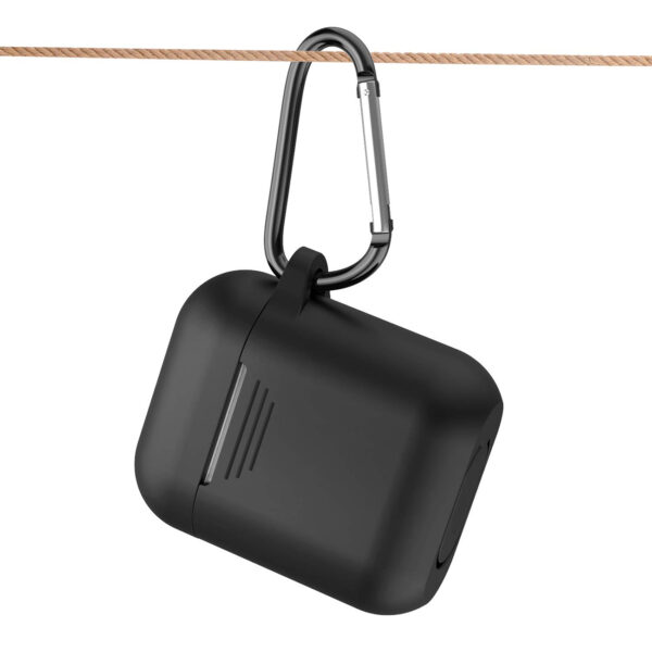 Reiko Silicone Case for Airpods in Black - Image 3