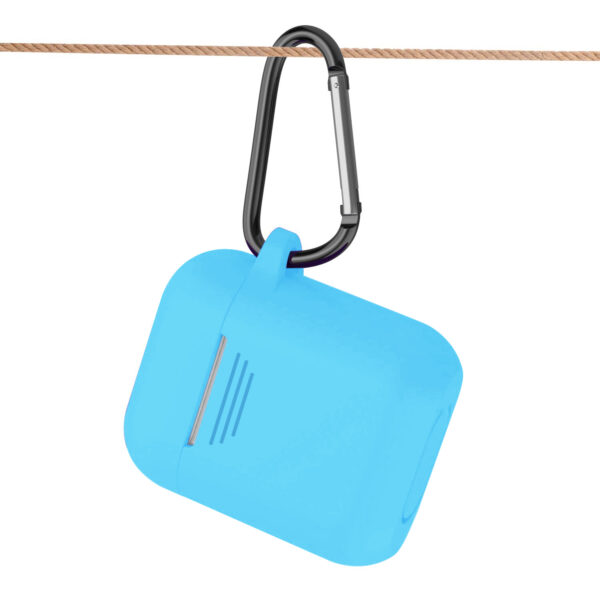 Reiko Silicone Case for Airpods in Blue - Image 3