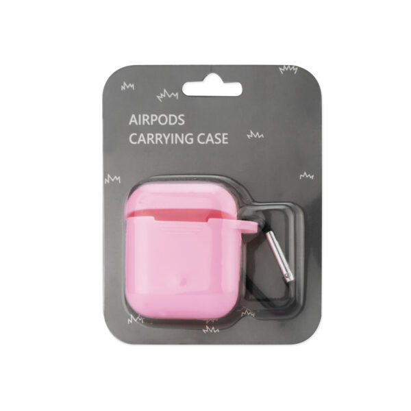 Reiko Silicone Case for Airpods in Pink - Image 4