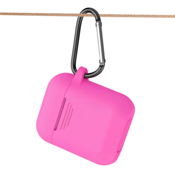 Reiko Silicone Case for Airpods in Red - Image 3