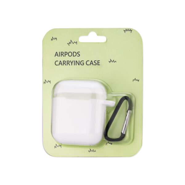Reiko Silicone Case for Airpods in White - Image 4