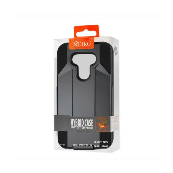REIKO LG G5 3-IN-1 HYBRID HEAVY DUTY HOLSTER COMBO CASE IN BLACK - Image 4