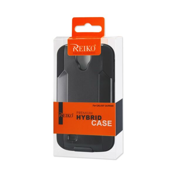 REIKO SAMSUNG GALAXY S4 3-IN-1 HYBRID HEAVY DUTY HOLSTER COMBO CASE IN BLACK - Image 4