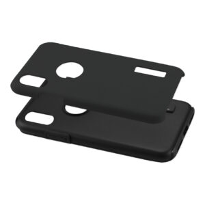 REIKO iPhone X/iPhone XS SOLID ARMOR DUAL LAYER PROTECTIVE CASE IN BLACK - Image 3