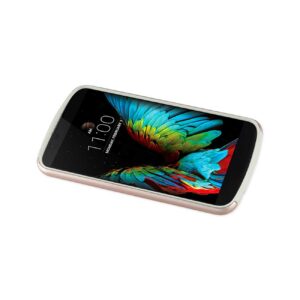 REIKO LG K10 SOLID ARMOR DUAL LAYER PROTECTIVE CASE IN ROSE GOLD - Image 2