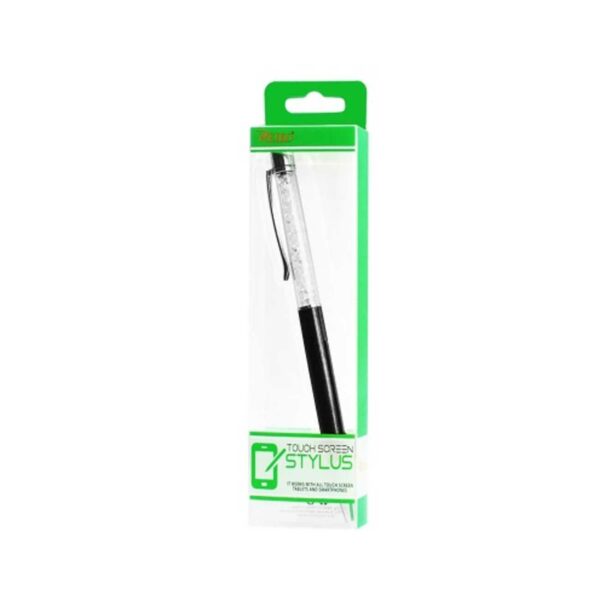 REIKO CRYSTAL STYLUS TOUCH SCREEN WITH INK PEN IN BLACK - Image 4
