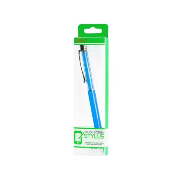 REIKO CRYSTAL STYLUS TOUCH SCREEN WITH INK PEN IN BLUE - Image 4