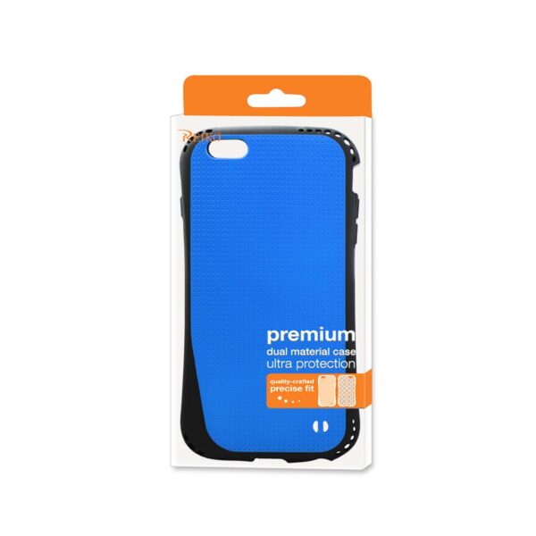Reiko iPhone 6S Plus/ 6 Plus Dropproof Air Cushion Case With Chain Hole In Navy - Image 4