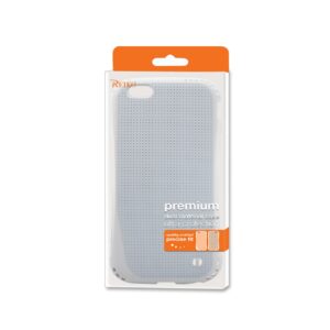 Reiko iPhone  6S/ 6 Dropproof Air Cushion Case With Chain Hole In White - Image 4