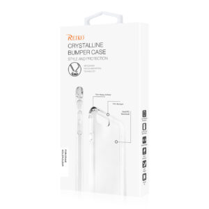 Reiko Alcatel Crave Transparent Air Cushion Protector Bumper Case With Ring Holder In Clear - Image 4