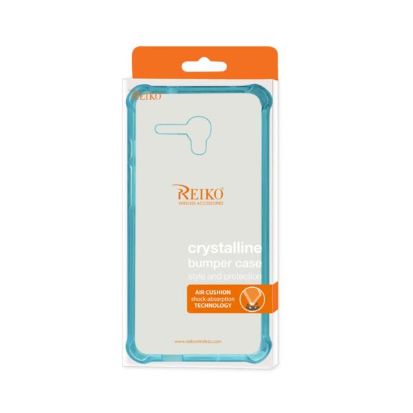 Reiko Alcatel One Touch Fierce Xl Clear Bumper Case With Air Cushion Protection In Clear Navy - Image 4