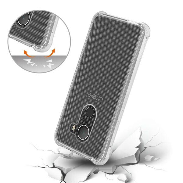 Reiko Alcatel Walters Clear Bumper Case With Air Cushion Protection In Clear - Image 3