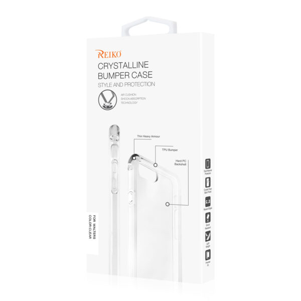 Reiko Alcatel Walters Transparent Air Cushion Protector Bumper Case With Ring Holder In Clear - Image 4
