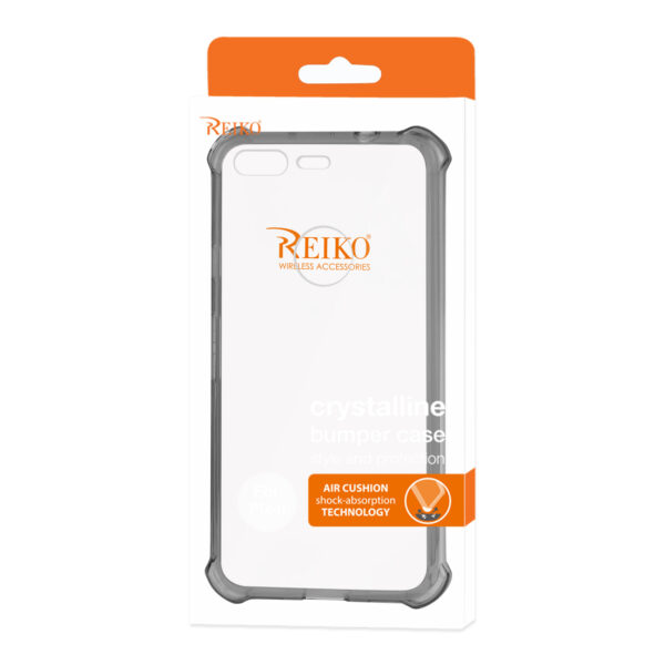Reiko Google Pixel Clear Bumper Case With Air Cushion Protection In Clear Black - Image 4