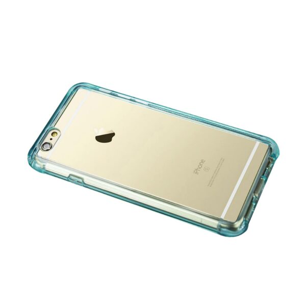 Reiko iPhone 6S Plus/ 6 Plus Clear Bumper Case With Air Cushion Protection In Clear Navy - Image 3
