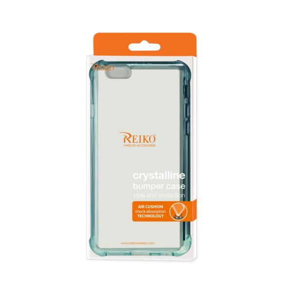 Reiko iPhone 6S Plus/ 6 Plus Clear Bumper Case With Air Cushion Protection In Clear Navy - Image 4