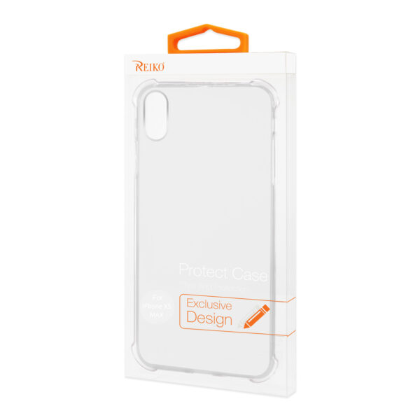 iPhone XS Max Clear Bumper Case With Air Cushion Protection In Clear - Image 4