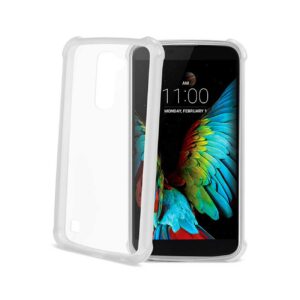 Reiko LG K10 Clear Bumper Case With Air Cushion Protection In Clear - Image 2