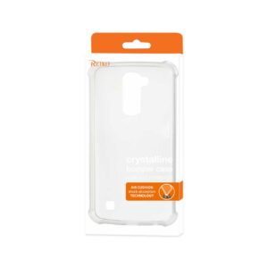 Reiko LG K10 Clear Bumper Case With Air Cushion Protection In Clear - Image 4