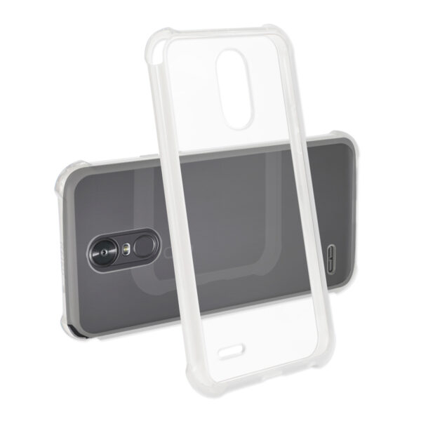 Reiko LG Stylo 3 Stylus 3 Clear Bumper Case With Air Cushion Protection In Clear - Image 2