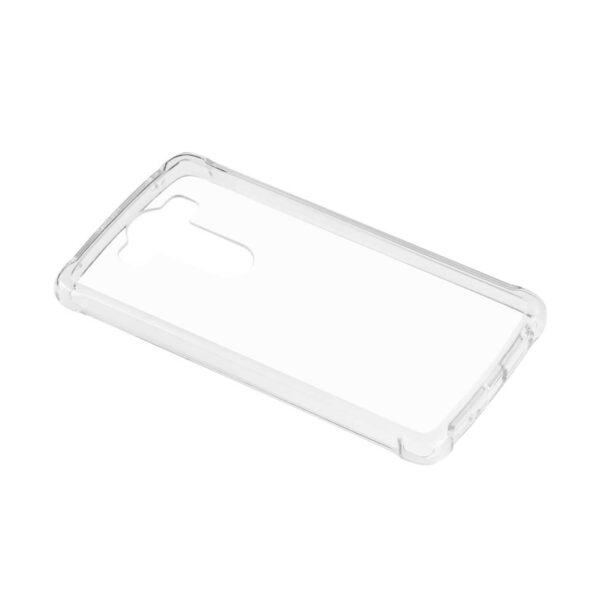Reiko LG V10 Clear Bumper Case With Air Cushion Protection In Clear - Image 2