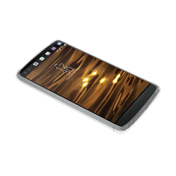 Reiko LG V10 Clear Bumper Case With Air Cushion Protection In Clear - Image 3