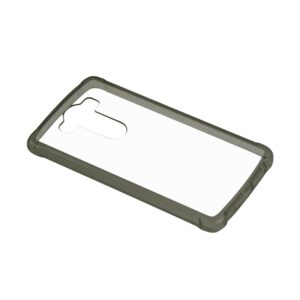 Reiko LG V10 Clear Bumper Case With Air Cushion Protection In Clear Black - Image 2
