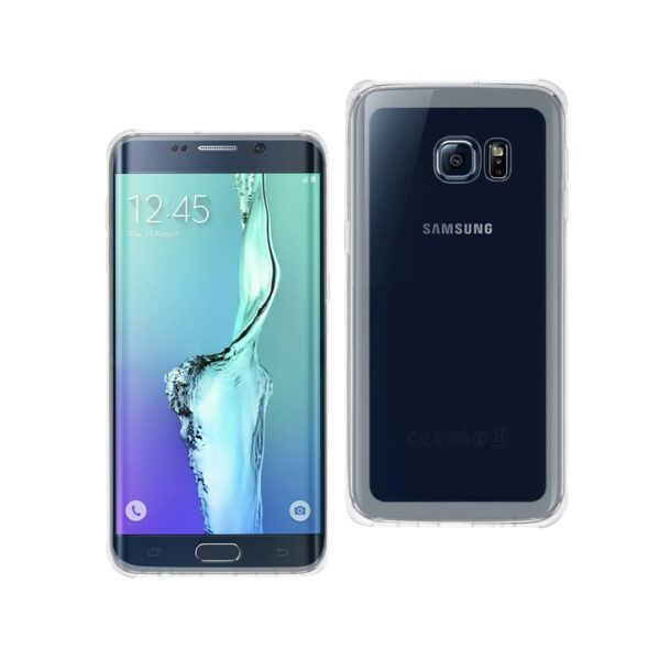 Reiko Samsung Galaxy S6 Edge Plus Clear Bumper Case With Air Cushion Protection In Clear