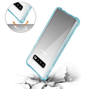 SAMSUNG GALAXY S10 Clear Bumper Case With Air Cushion Protection In Clear Navy - Image 3