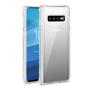 SAMSUNG GALAXY S10 Plus Clear Bumper Case With Air Cushion Protection - Image 2
