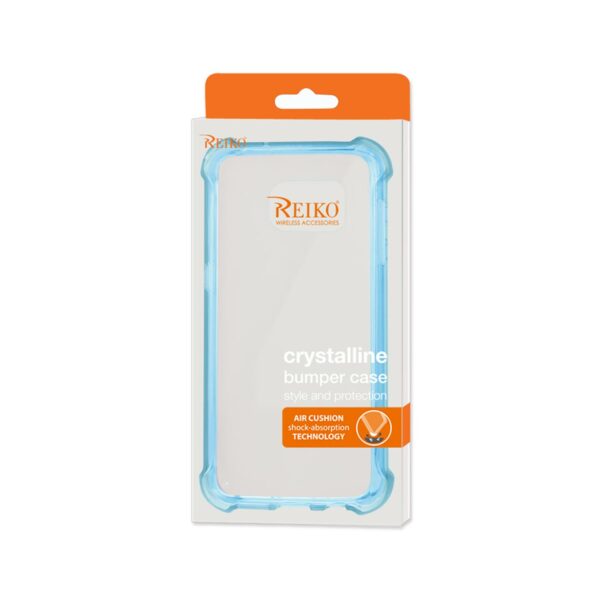 REIKO SAMSUNG GALAXY S7 CLEAR BUMPER CASE WITH AIR CUSHION PROTECTION IN CLEAR NAVY - Image 4