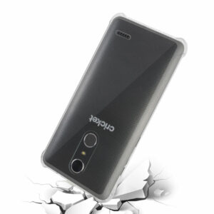 Reiko Zte Grand X4 Bumper Case With Air Cushion Protection In Clear - Image 3