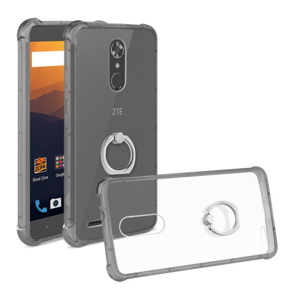 Reiko Zte Max Xl/ N9560 Tempered Glass Screen Protector In Clear - Image 2