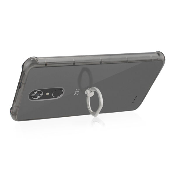 Reiko Zte Max Xl/ N9560 Tempered Glass Screen Protector In Clear - Image 3